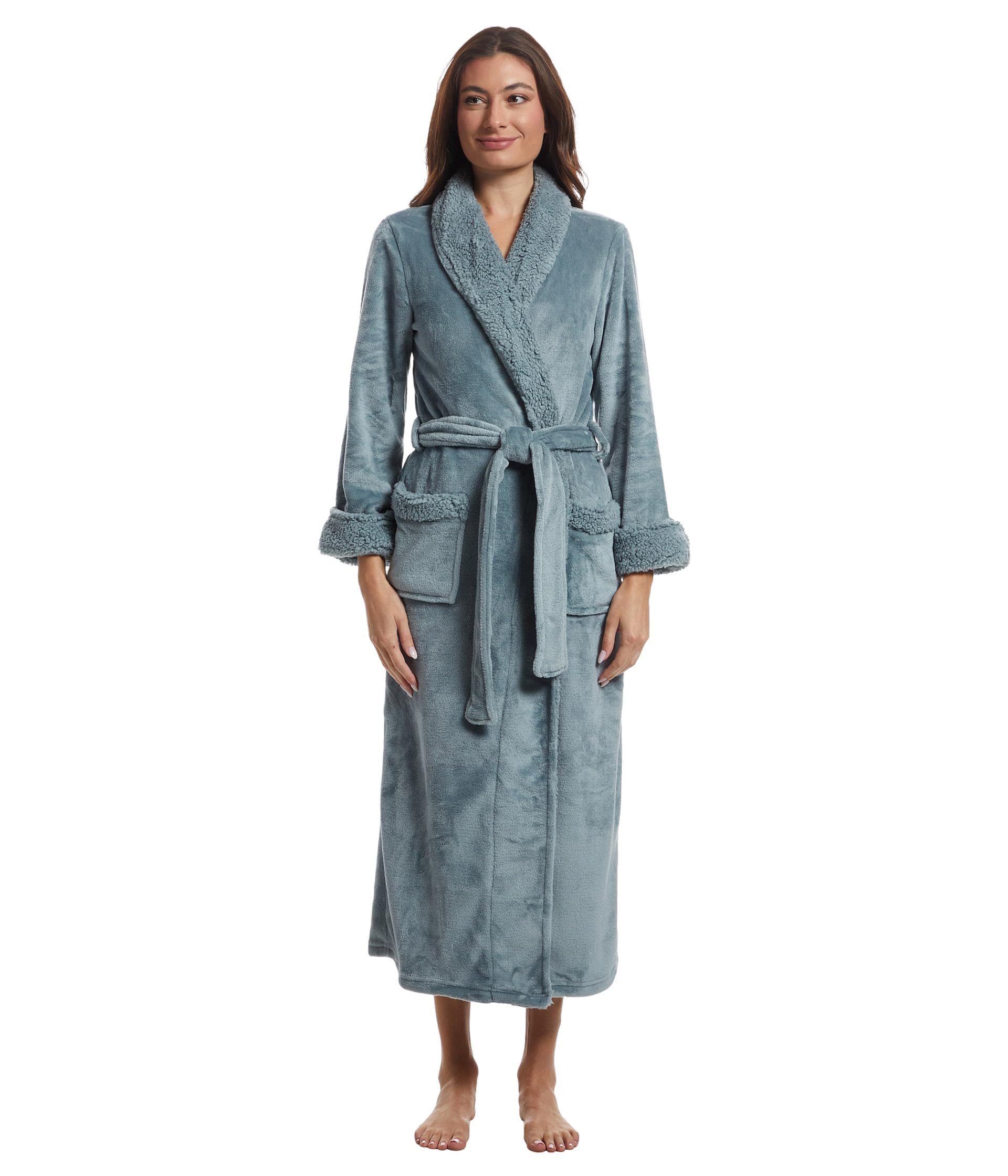 PLUSH SHERPA Robe Length 52 BEIGE Large