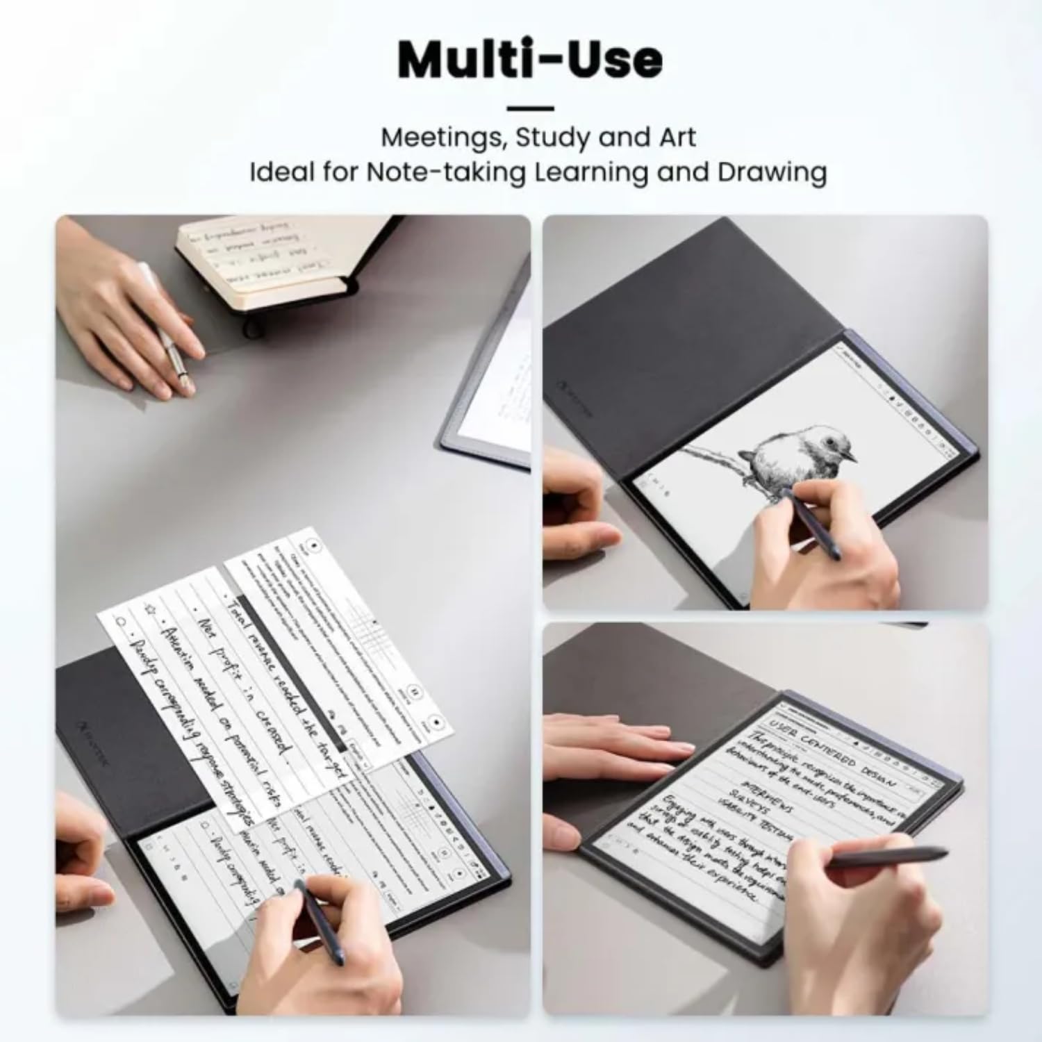 iFLYTEK Stylus Pen für AINOTE Air 2 – Präziser Touchscreen-Stift für Handgeschriebene Notizen und Skizzen, Ergonomisches Design, Magnetische Befestigung