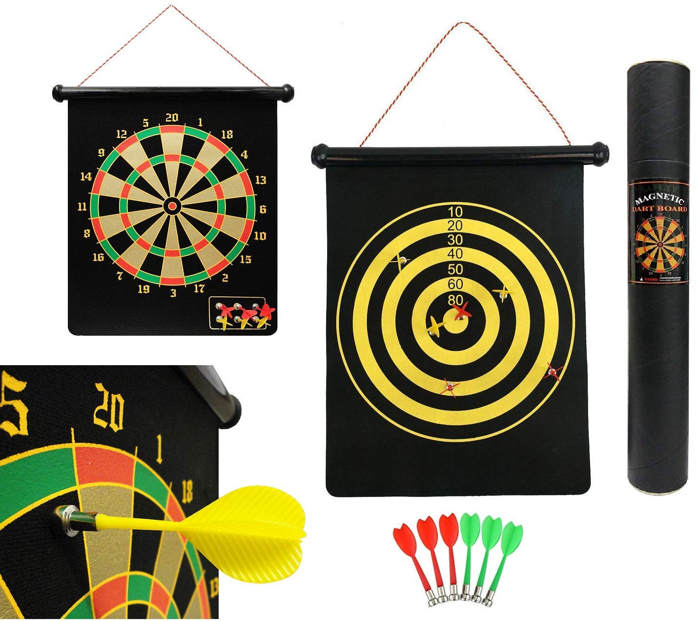 Buy Wilsons Direct 18"/45cm Roll Up Dartboard Double Sided