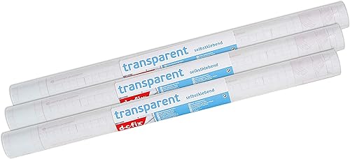 Miniatura 2 de d-c-fix 346-0166-3PK - Película autoadhesiva de privacidad para ventana, astilla, rollo de 17 x 78 pulgadas, paquete de 3 unidades