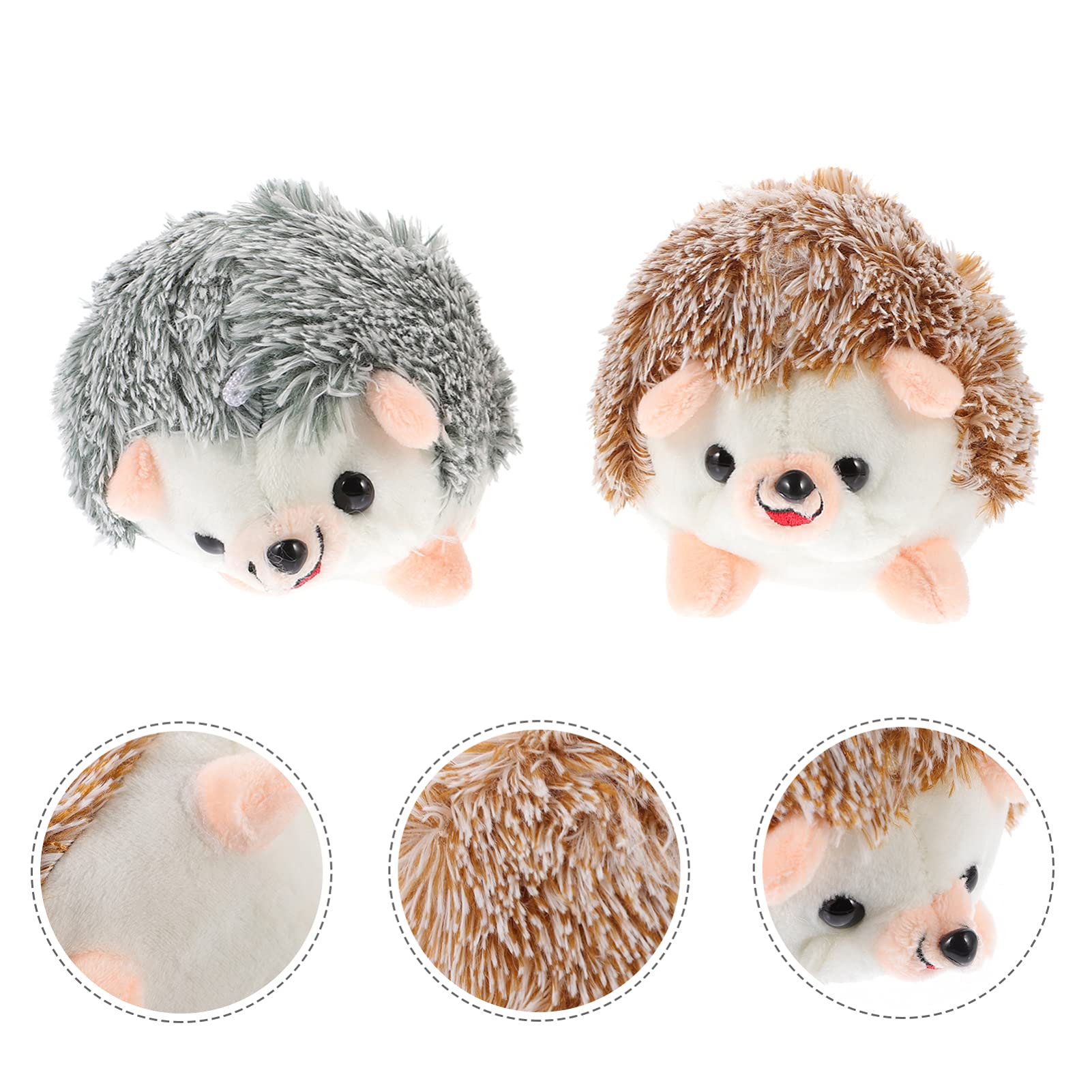 EXCEART 10piezas Cojín Para Alfileres Forma De Erizo De Soporte De Agujas De Decoración Adorable Para Costura y Manualidades