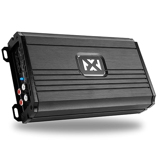 NVX NDA6004 - Amplificador de 4 canales de la serie N Clase D de 1200 W de pico (600 W RMS)
