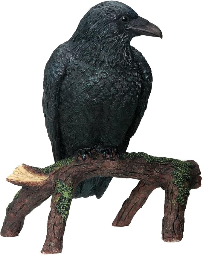 Accessoires De Décoration En Forme De Corbeau Réaliste