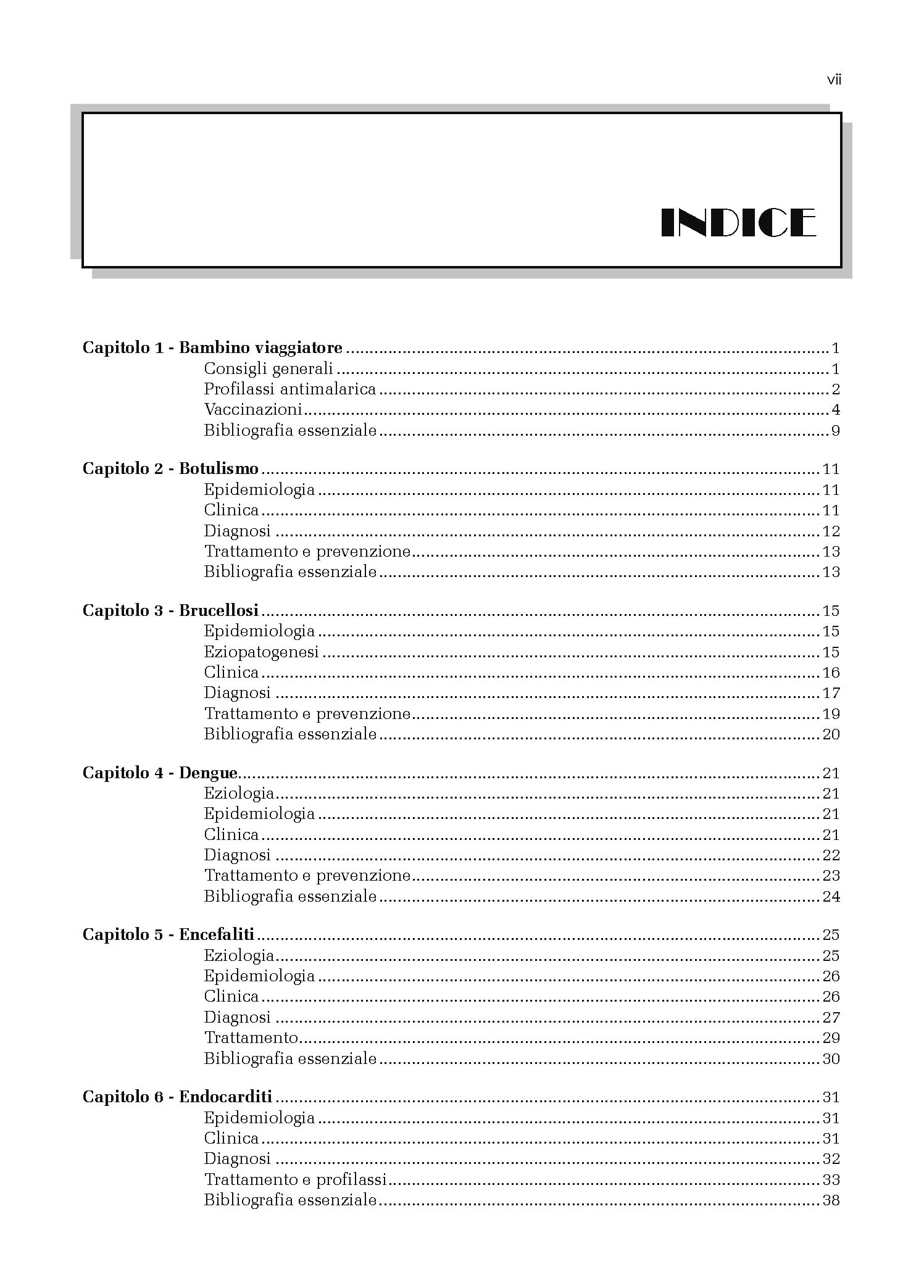 Elementi di infettivologia pediatrica