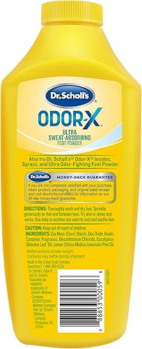 Miniatura 7 de Espray FunkAway eliminador de olores para calzado, ropa y equipo (8 onzas líquidas) y Dr. Scholl's en polvo absorbente de olores y sudor para pies,