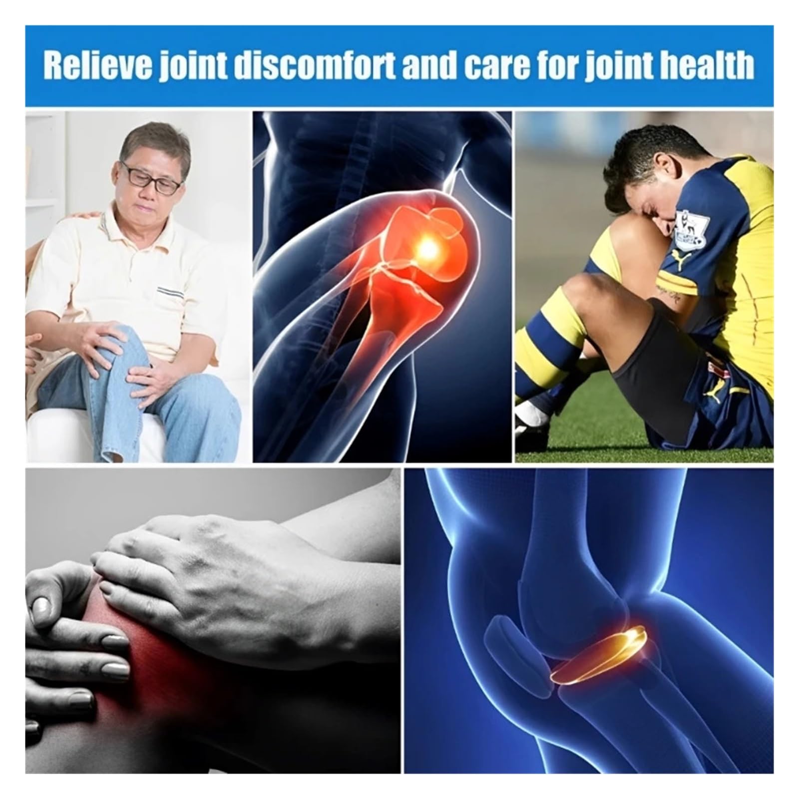 Ginocchiere Sportive Antiscivolo, Supporto e Scaldamuscoli per Uomo e Donna, tutori protettivi per Danza, Yoga, pallavolo, Calcio, Corsa, Ciclismo e Tennis.