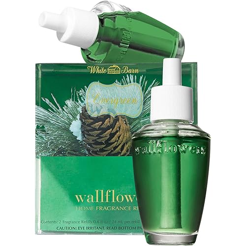 Bath and Body Works New Look! Evergreen Wallflowers 2-Pack Refills