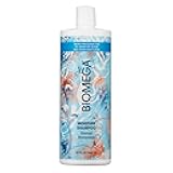 BIOMEGA Moisture Shampoo, Creates Fuller Volume, Hydrating Formula Cleanses and Infuses hair with Omega-Rich Moisturizers and Keratin Amino Acids, 32 fl. oz