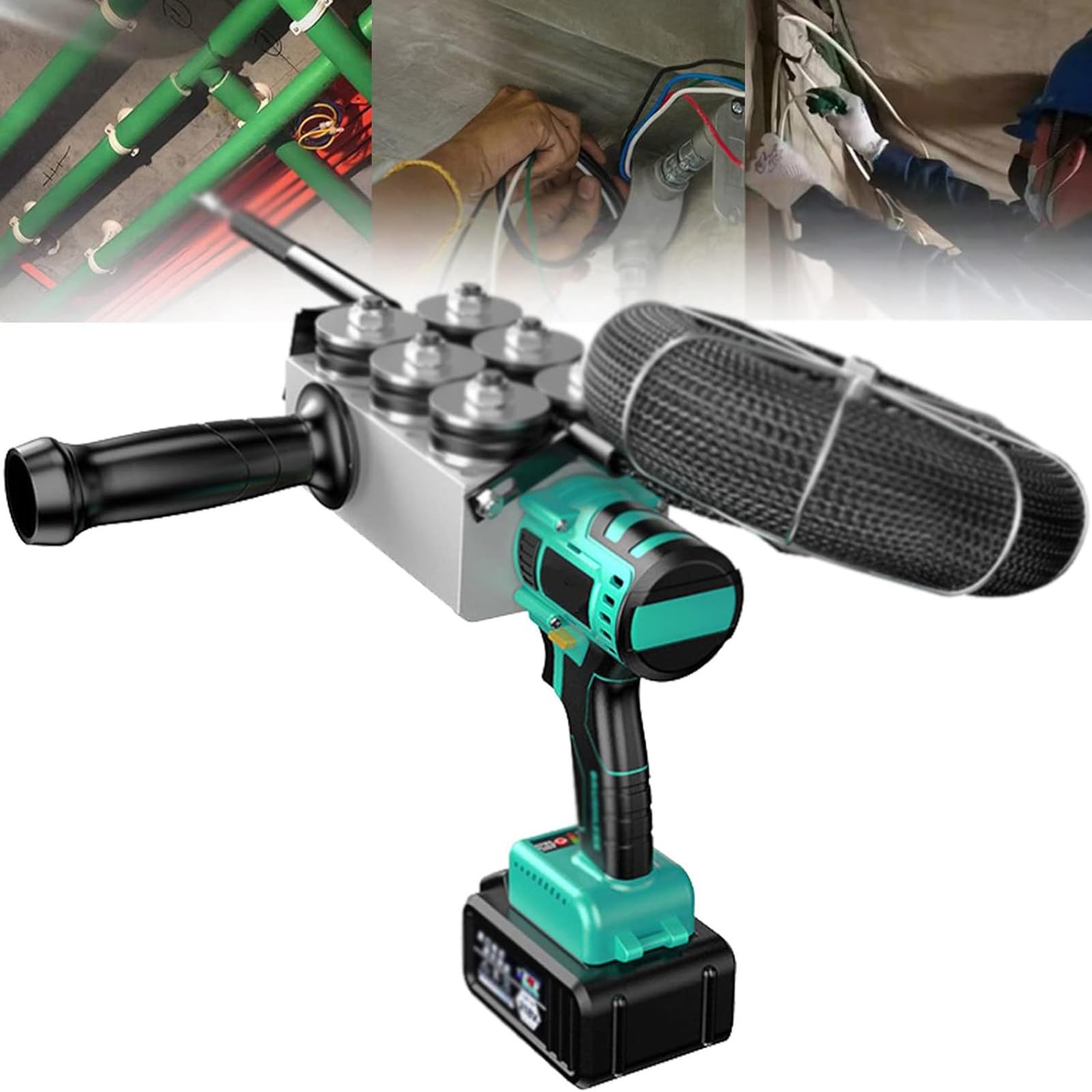 Bedrading Tool, Drie Strengen Wire Wall Threading Tool Kabel
