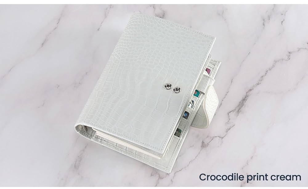 まるページ Amazon | うさまる ノート システム手帳 6穴リング PU レザー