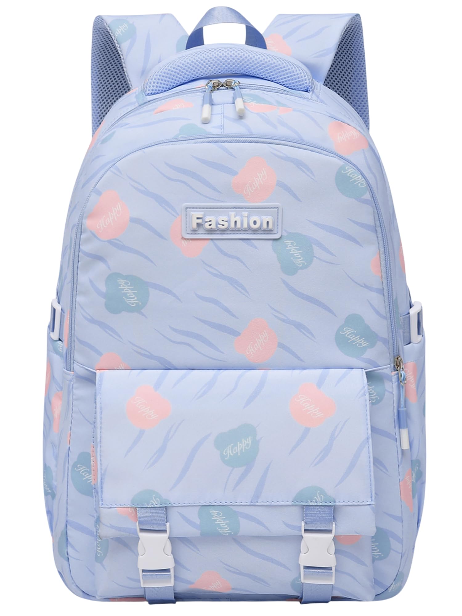Tinytot 30 Litre Japanese Korean Style School Bag Water-Resistant Laptop & Travel Backpack - Unisex Large 18 Inches Multipurpose Student Backpack for Boys & Girls, Men & Women