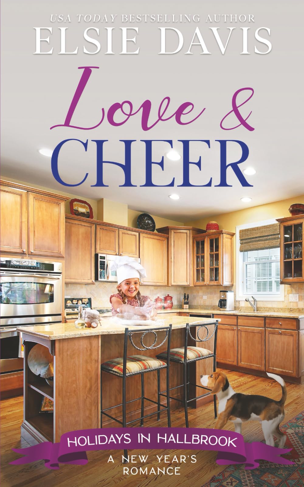 Love & Cheer: Clean and Wholesome New Year's Romance (Holidays in Hallbrook)