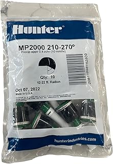 Pack of 10 pcs, Hunter Sprinkler MP2000, 210-degree to 270 Degree arc, 12 ft - 22 ft Radius