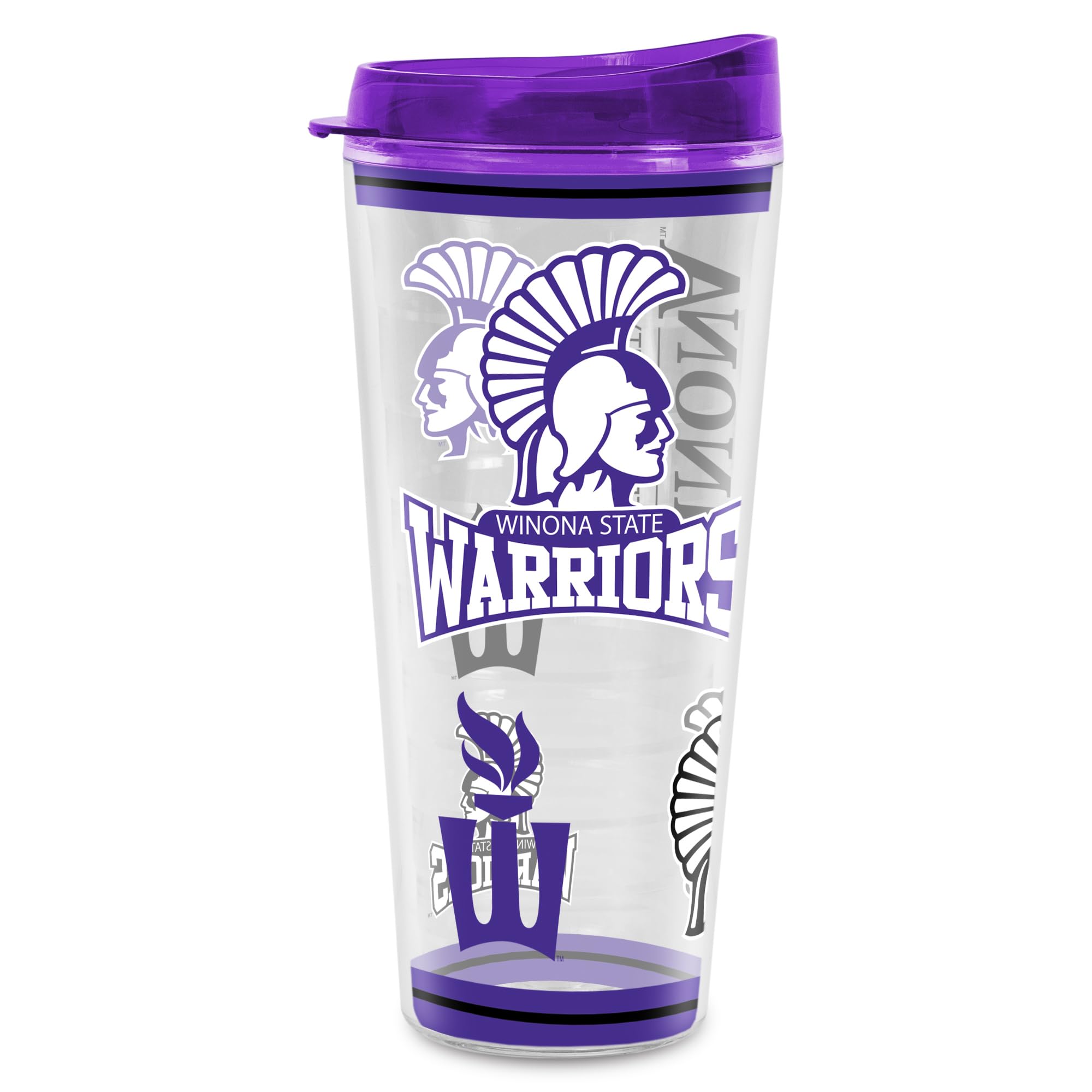 Rico Industries NCAA College Double Wall Mayhem 16oz Or 20oz Tritan Tumbler W Lid