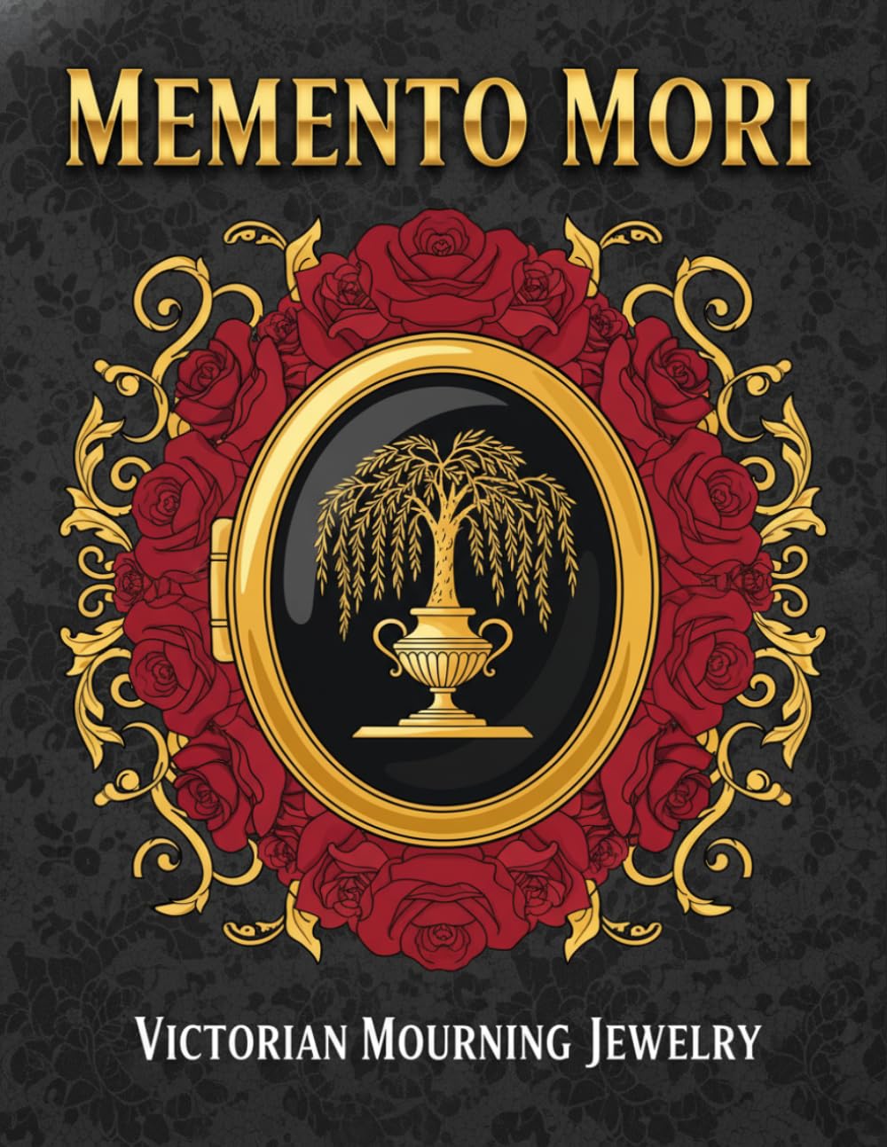 Memento Mori: Victorian Mourning Jewelry: An Intricate Gothic Art Coloring Book for Adults featuring Antique Jewelry Patterns, Dark Aesthetic Designs, and Historical Fashion Art