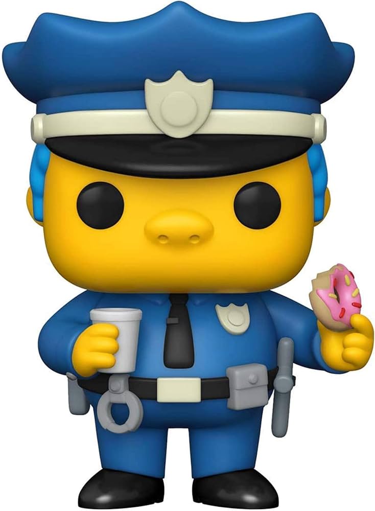 Amazon.com: Funko Pop! Animation: Simpsons - Chief Wiggum : Toys