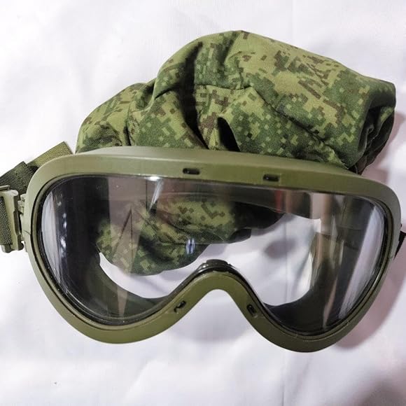 ロシア軍 実物 RATNIK 6B50 ゴーグル OD 2024年製 最新版 ロシア軍 実物 Ratnik 6B50 ゴーグル 新ロット OD