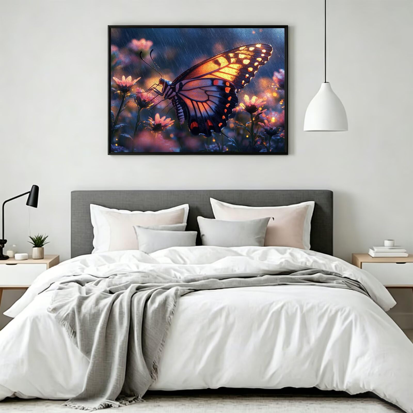 Puzzle 4000 elementów motyl wyzwanie klasyczne puzzle, n-276 | Rodzinne puzzle, zajęcia relaksacyjne, trudna sztuka puzzle deszcz, niezapomniane wyzwania, prezent dla kobiet