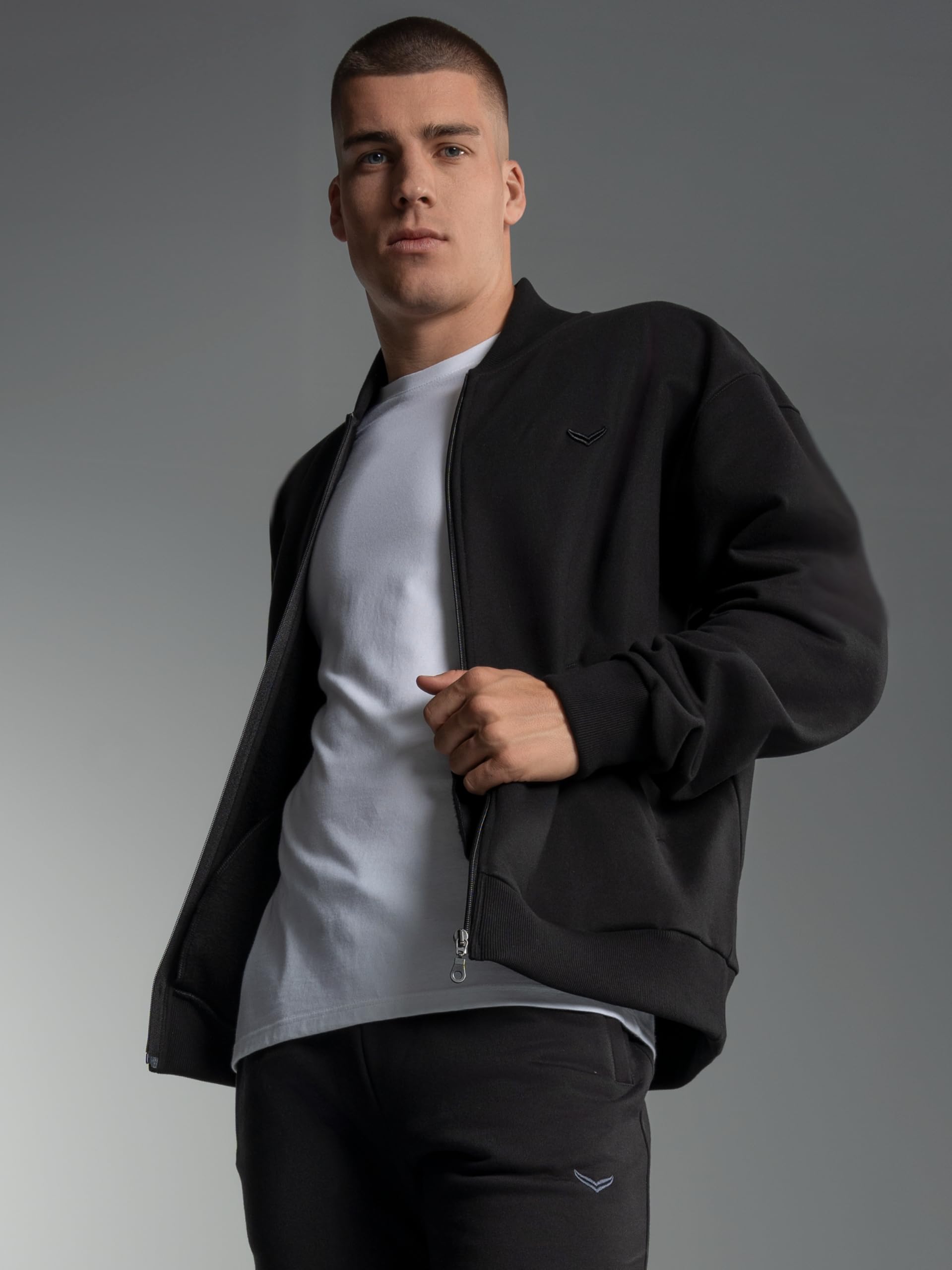 Trigema Collegejacke in weicher Sweat-Qualität