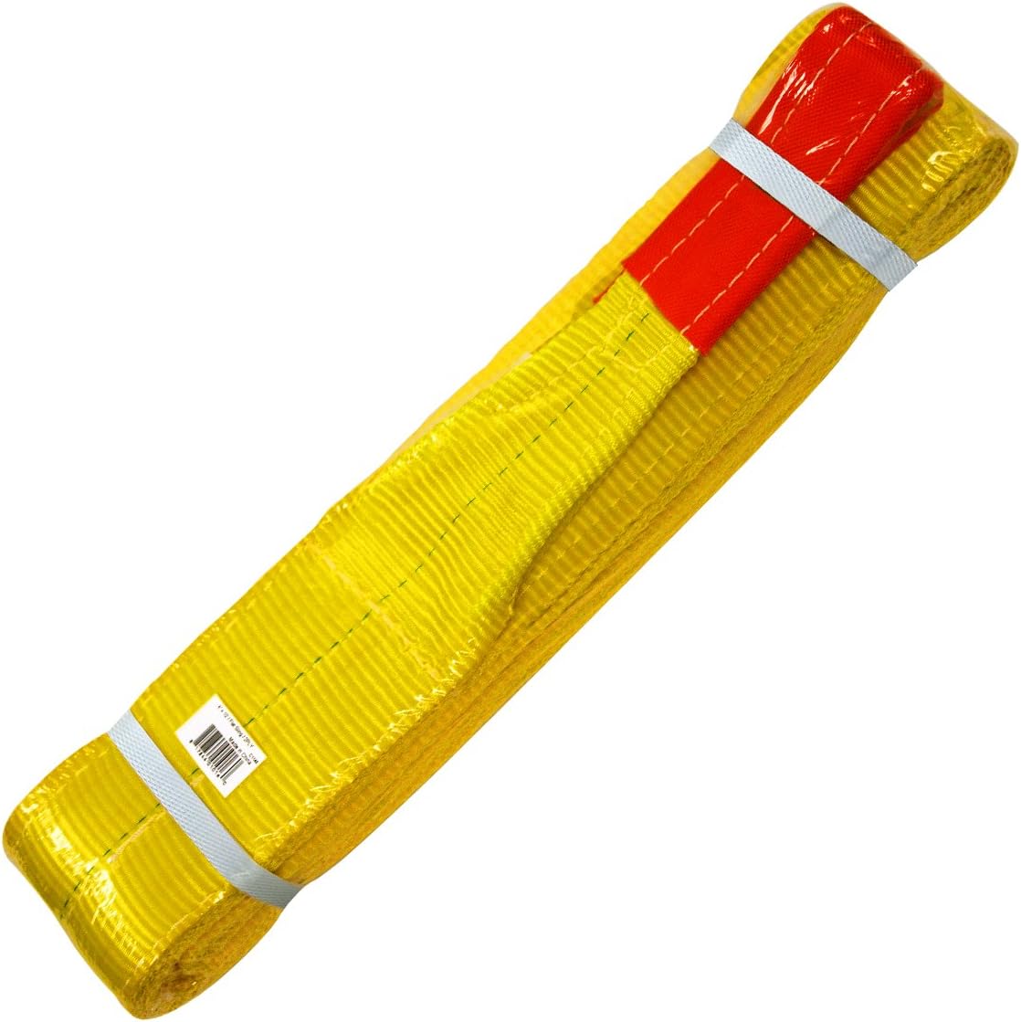 Everest C1147-4" X 12' Flat Sling Eye to Eye/Lifting Sling for Construction, Lifting, Moving, Hoisting - Strap Heavy Duty - 2PLY 1-Pack 11500lbs WLL