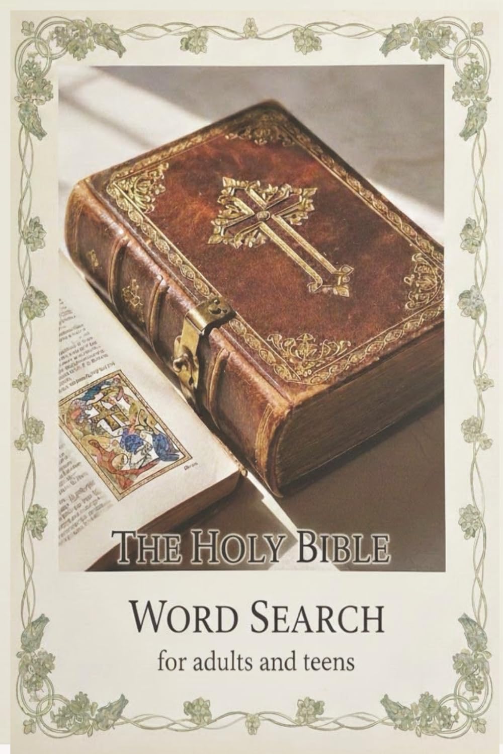 Holy Bible Word Search Puzzle Book: Word Searches with Easy to Print about Holy Bible, Christian Faith, Religion and More | 6x9 inches, 110 pages | ... for Vacation, Holidays and Free Times