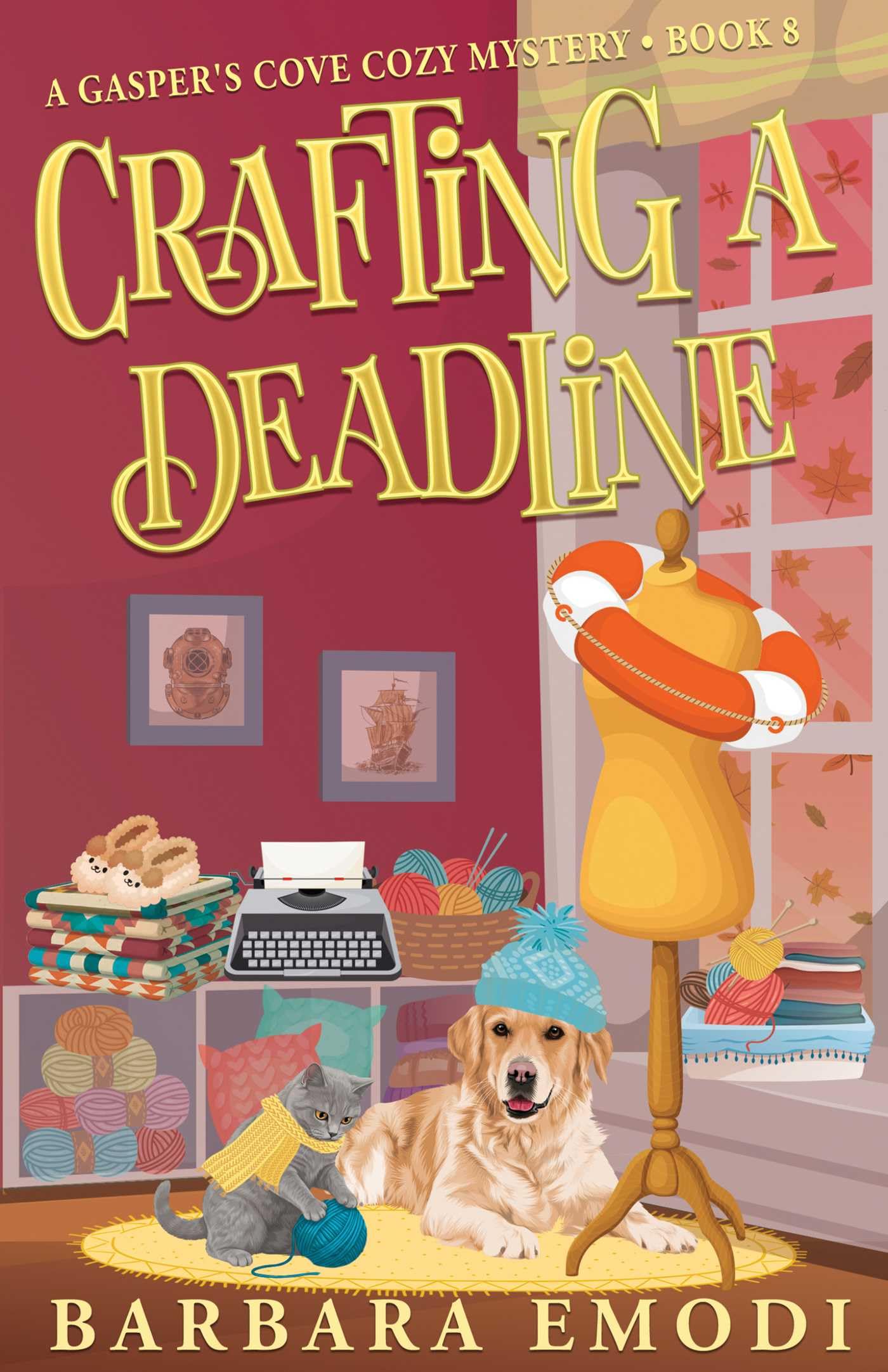 Crafting a Deadline: Gasper’s Cove Mysteries Book 8
