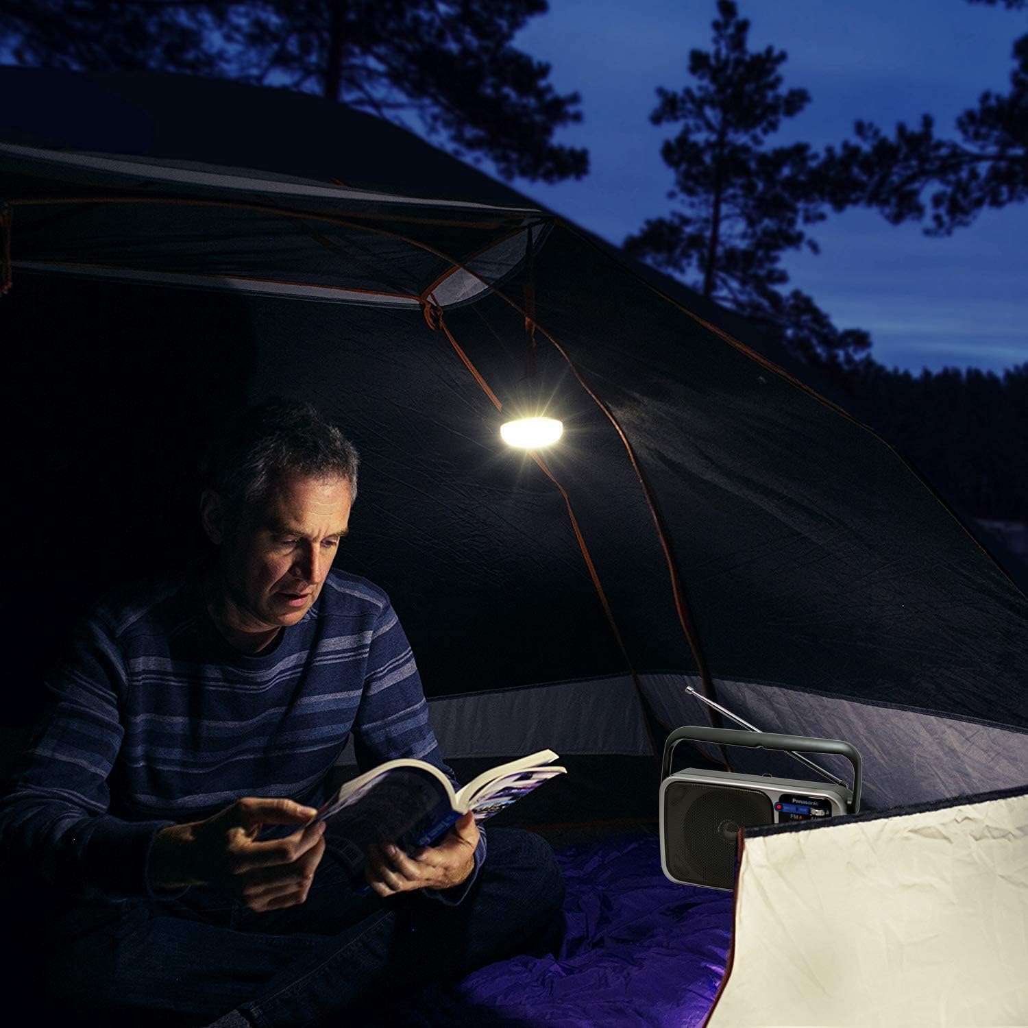 40% Off Discount Panasonic Portable Radio AM/FM Battery Powered Electric with LED Tuning Indicator | 5 Core Radio, Best Sound and Reception, Small Size, Plug Option | Includes 4 AA Batteries and Cleaning Cloth Up To 40% OFF Panasonic Portable Radio AM/FM Battery Powered Electric with LED Tuning Indicator | 5 Core Radio, Best Sound and Reception, Small Size, Plug Option | Includes 4 AA Batteries and Cleaning Cloth