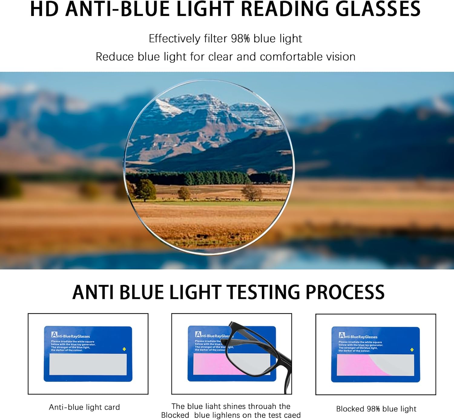 Photochromic Multifocus Reading Glasses Progressive Readers for Women TR90 Multifocal Reading Glasses for Men - Image 5