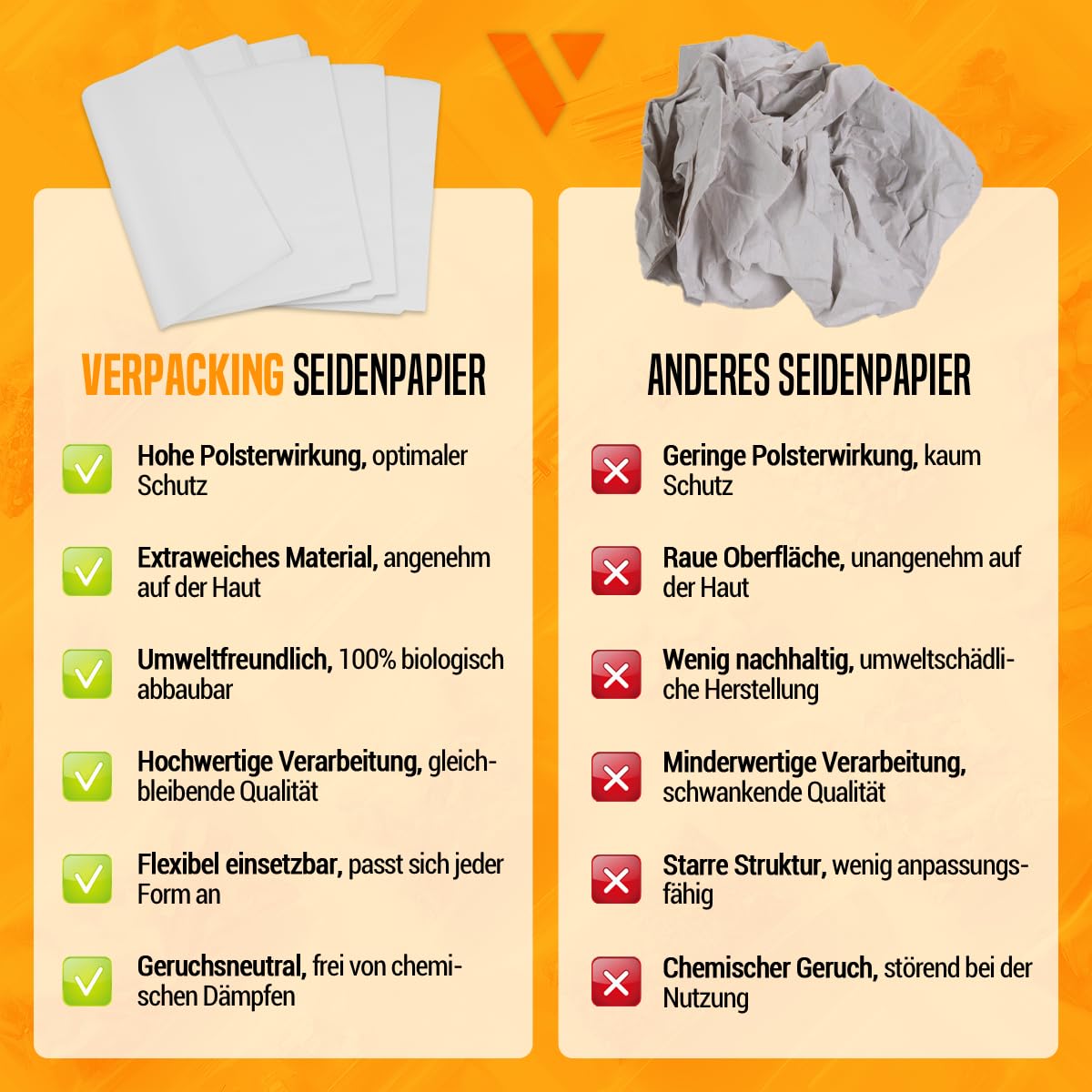 verpacking Carta velina per imballaggio grigia 50 x 75 cm 5 kg