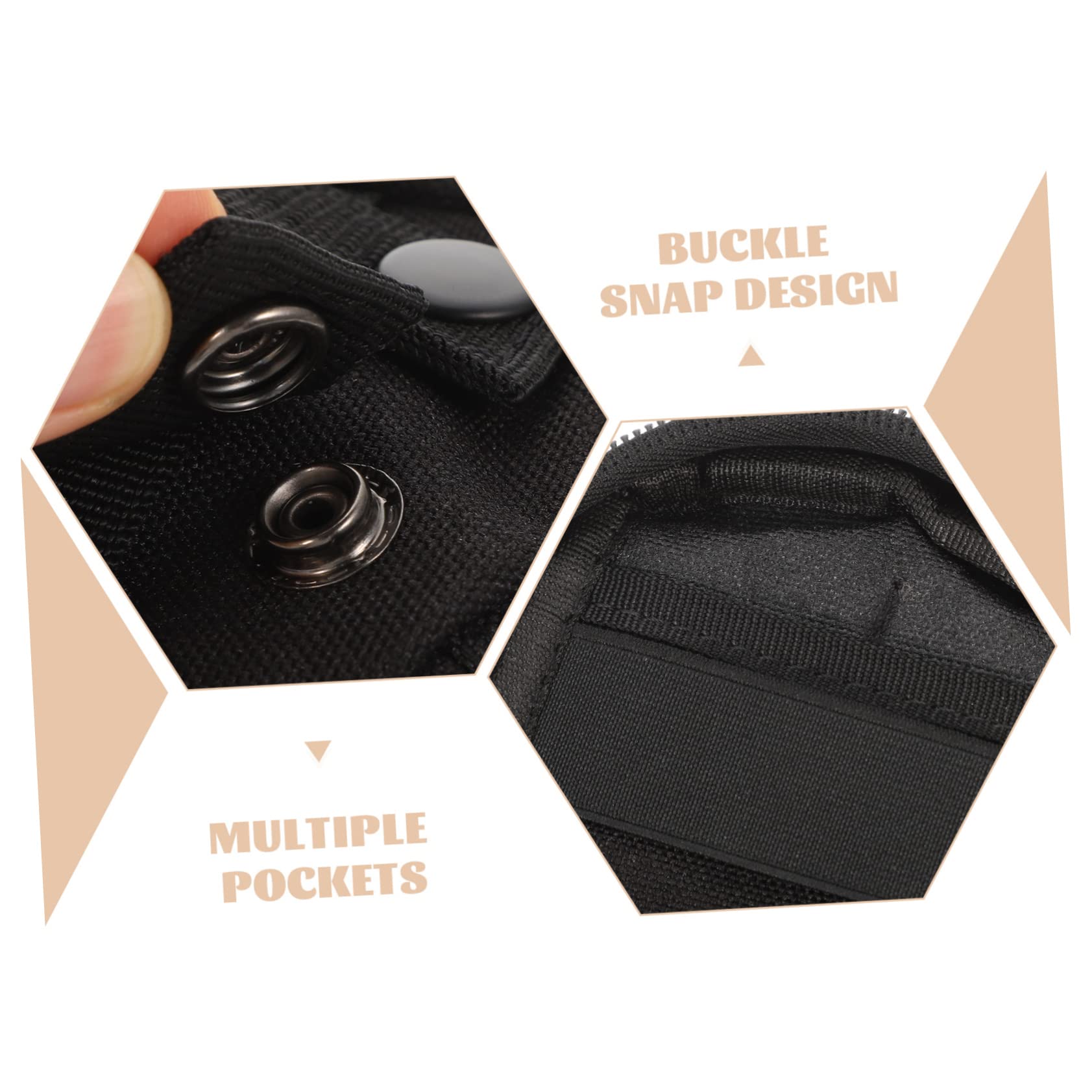 BESPORTBLE 3pezzi Pouch Di Pronto Soccorso Multifunzionale Con Tasche Multiple Per Escursionismo Borsa Medica Da Viaggio Resistente Per Attività All Aperto e Uso Quotidiano