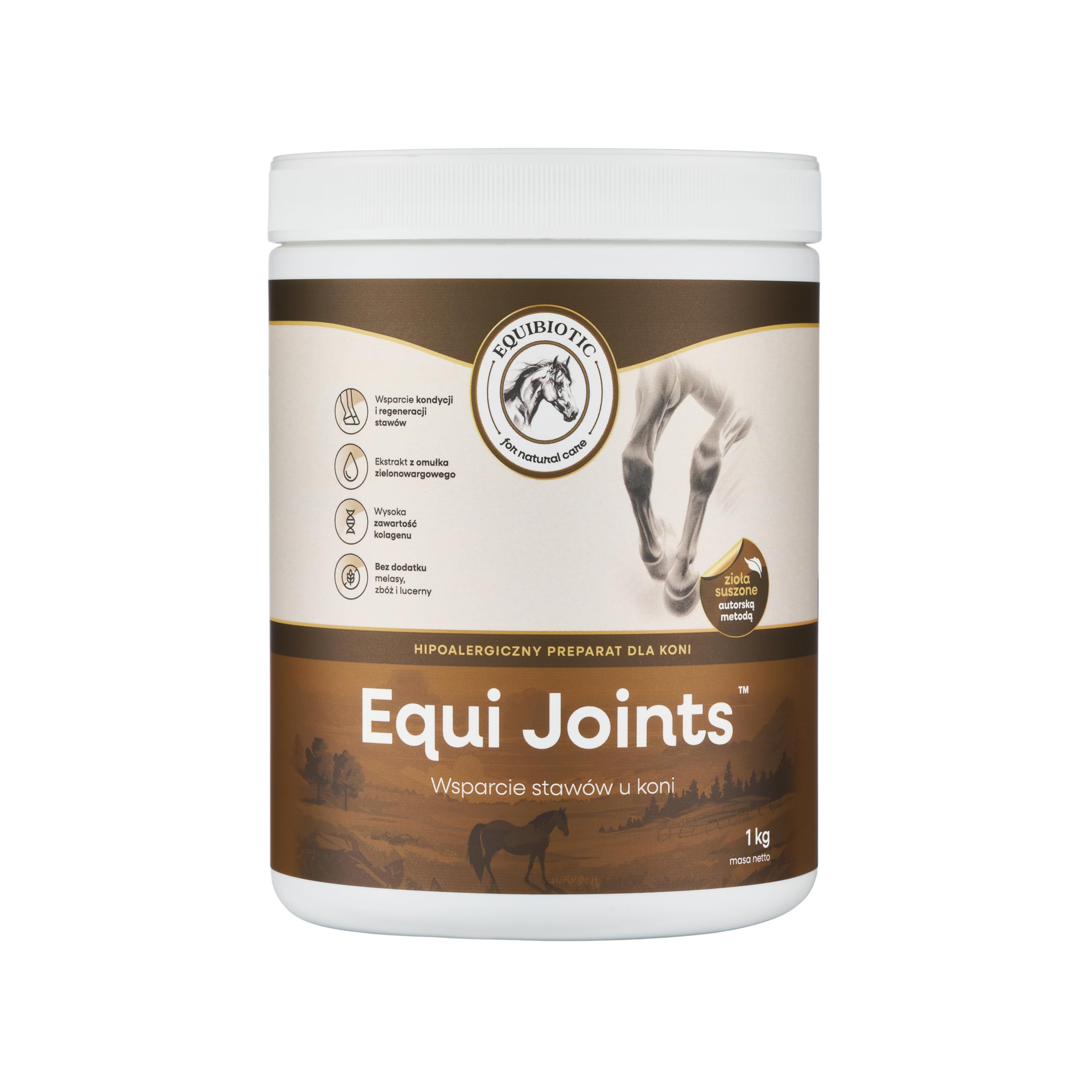Equi Joints - Gelenkfutter Pferd mit MSM, Kollagen Typ II, Grünlippmuschel & Chondroitin - Unterstützung von Gelenken, Knorpel und Beweglichkeit - 1 kg