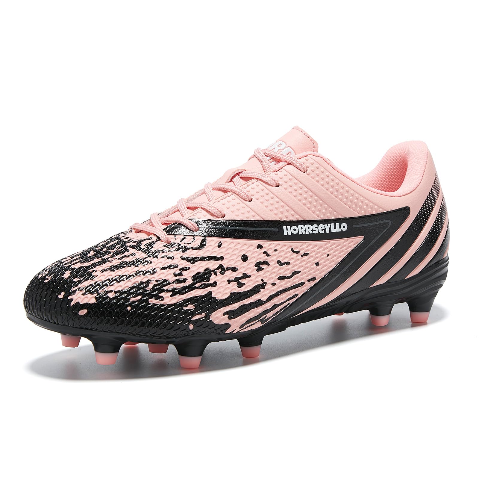 Soccer Cleats for Men and Women Professional Football Training Shoes Outdoor Durable Firm Ground Lightweight Adult Rugby Boots