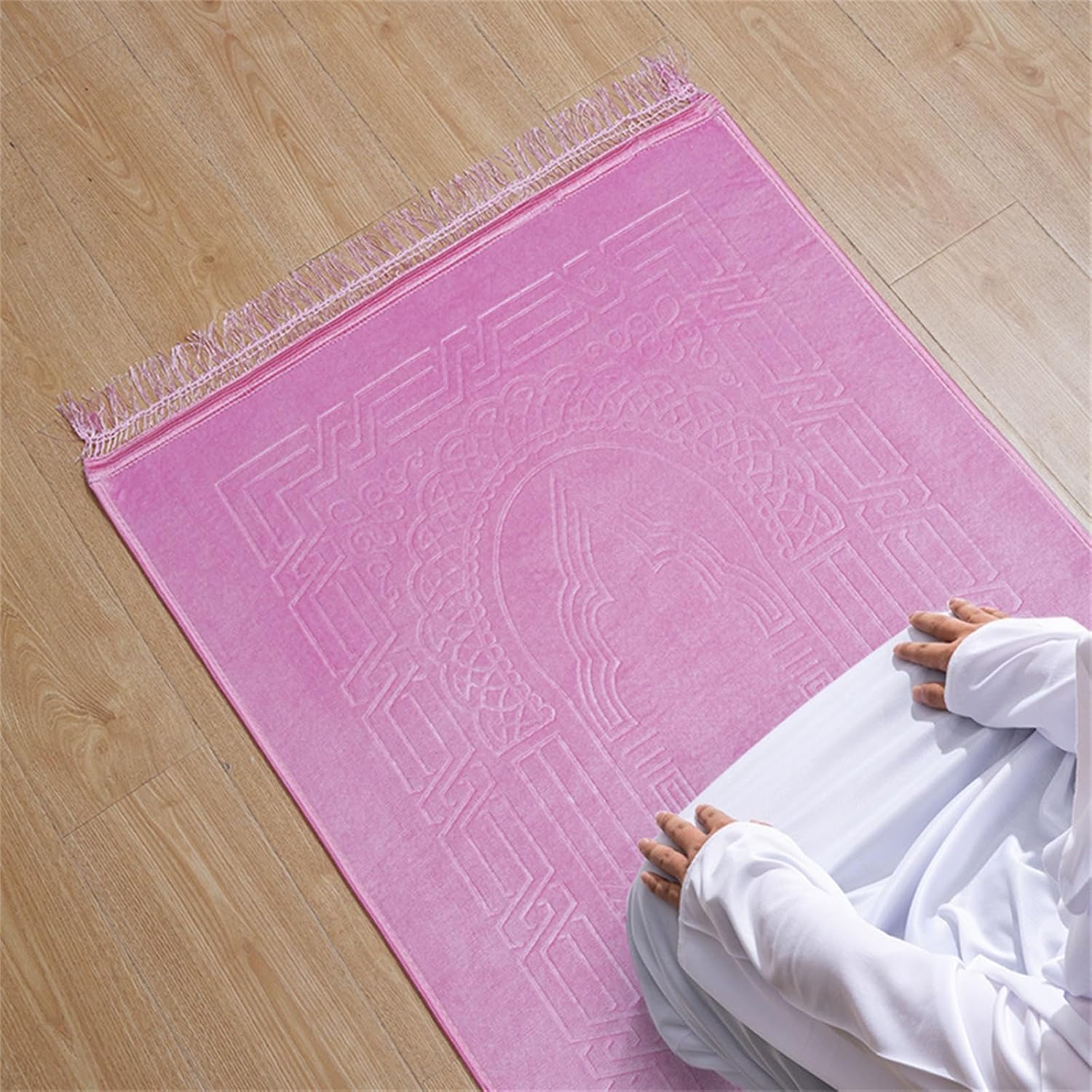 Tapis de prière ergonomique – Tapis de prière épais rembourré pour un confort amélioré – Parfait pour les prières quotidiennes