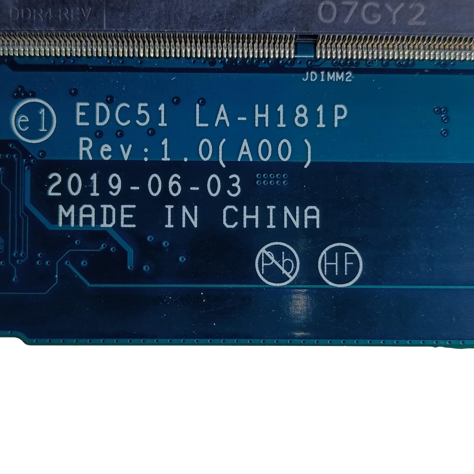 Amazon.com: Replacement for Dell Precision 3541 Motherboard EDC51