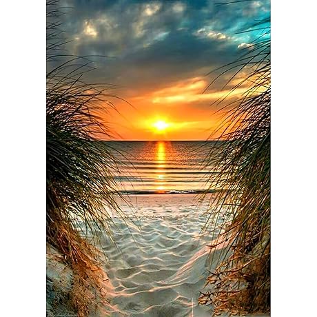 MXJSUA 5D Diamond Painting for Seaside Serenity