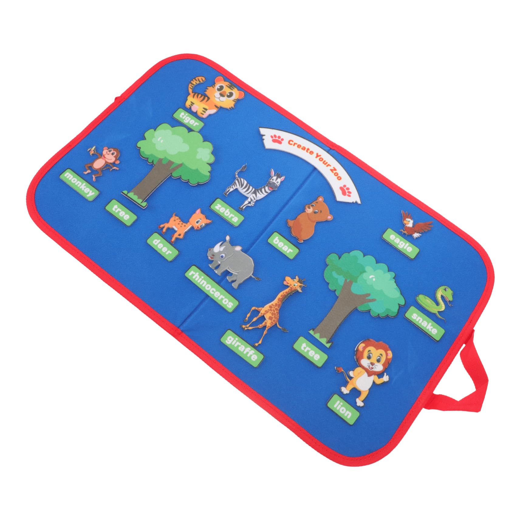 LIFKOME Creative Boys and Girls Felt Story Board Enhance Storytelling Skills Fine Motor Skills