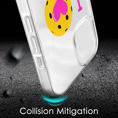 Miniatura 5 de Funda con texto en inglés "I Love Pickleball Heart para iPhone 1414 Pro14 Pro Max14 Plus