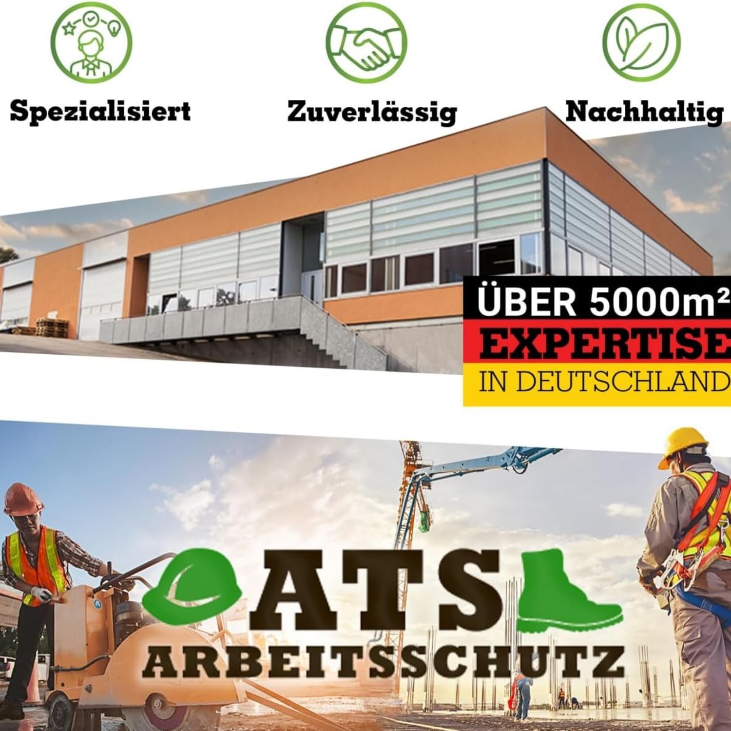 Safetytex Forstschutz Set Schnittschutzhose und Forsthandschuhe | 2-teiliges Set, KWF geprüft, Schutz bei Forstarbeiten, Gartenarbeiten, robuste Verarbeitung, komfortabel, langlebig