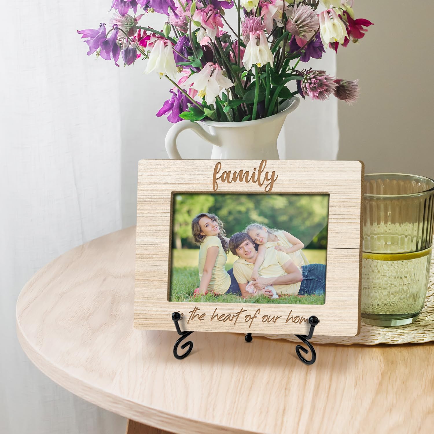 Family Picture Frame, Family Photo Frame, Adoption Day Gifts Cute Picture Frame 4 x 6 Photo/14