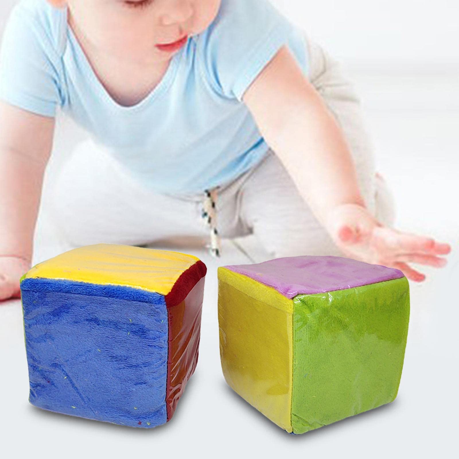 LOVIVER 2x 10cm Learning Set including Clear Pockets Square Playing Game Party Favors Building Toys All Subjects Party Supplies - Image 3