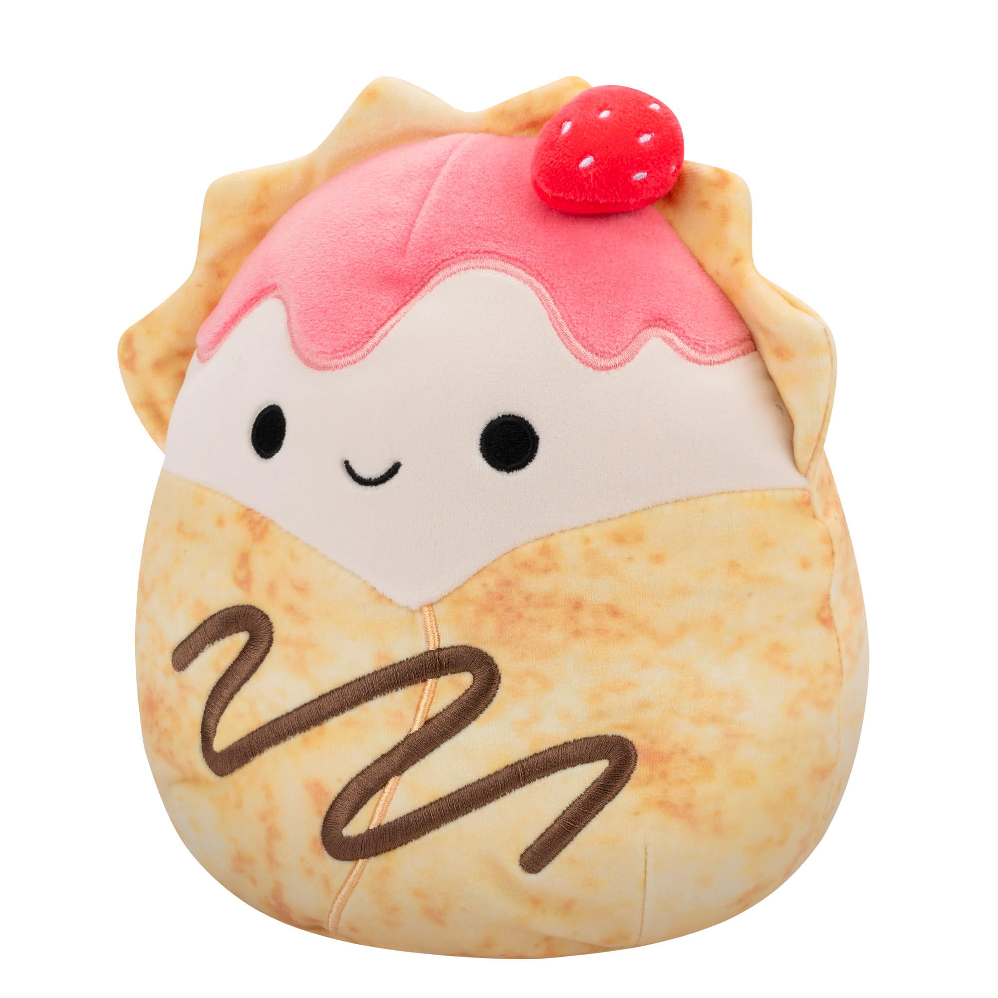 Squishmallows Original 7.5 Inch - Gasten the Strawberry Crepe, Multicolor, 7.5 inches - Image 3