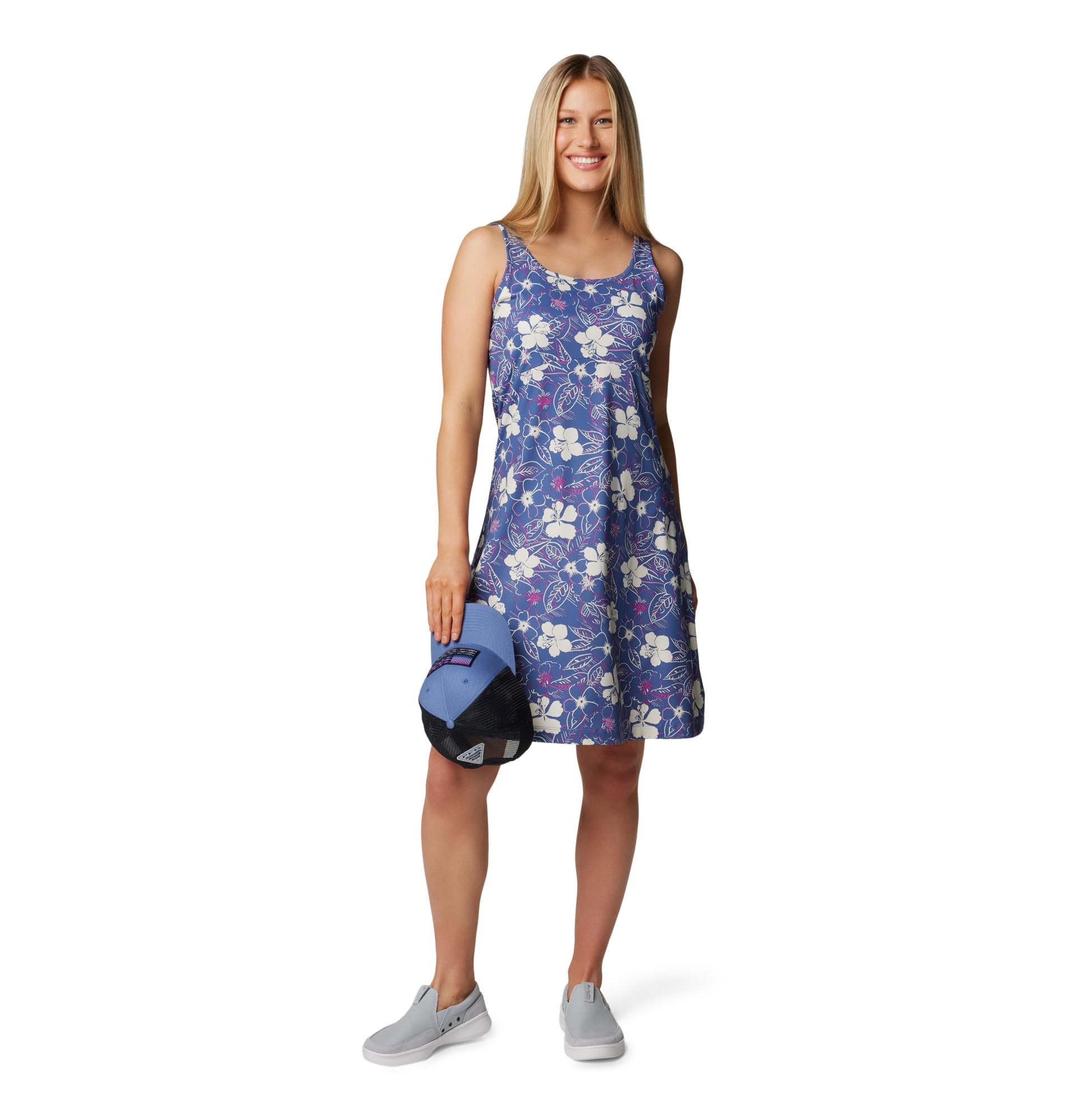 Columbia Vestido de Mujer Freezer III, con Campana Azul castaño, Mediano, Campana Azul Castaño, M