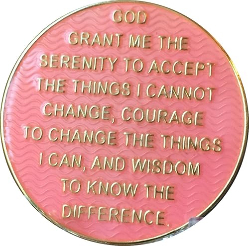 RecoveryChip 12 años AA Medallion Reflex chapado en oro rosa chip