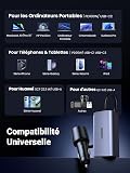 UGREEN 130W Chargeur Voiture USB C GaN Chargeur Allume Cigare USB C 100W - 7
