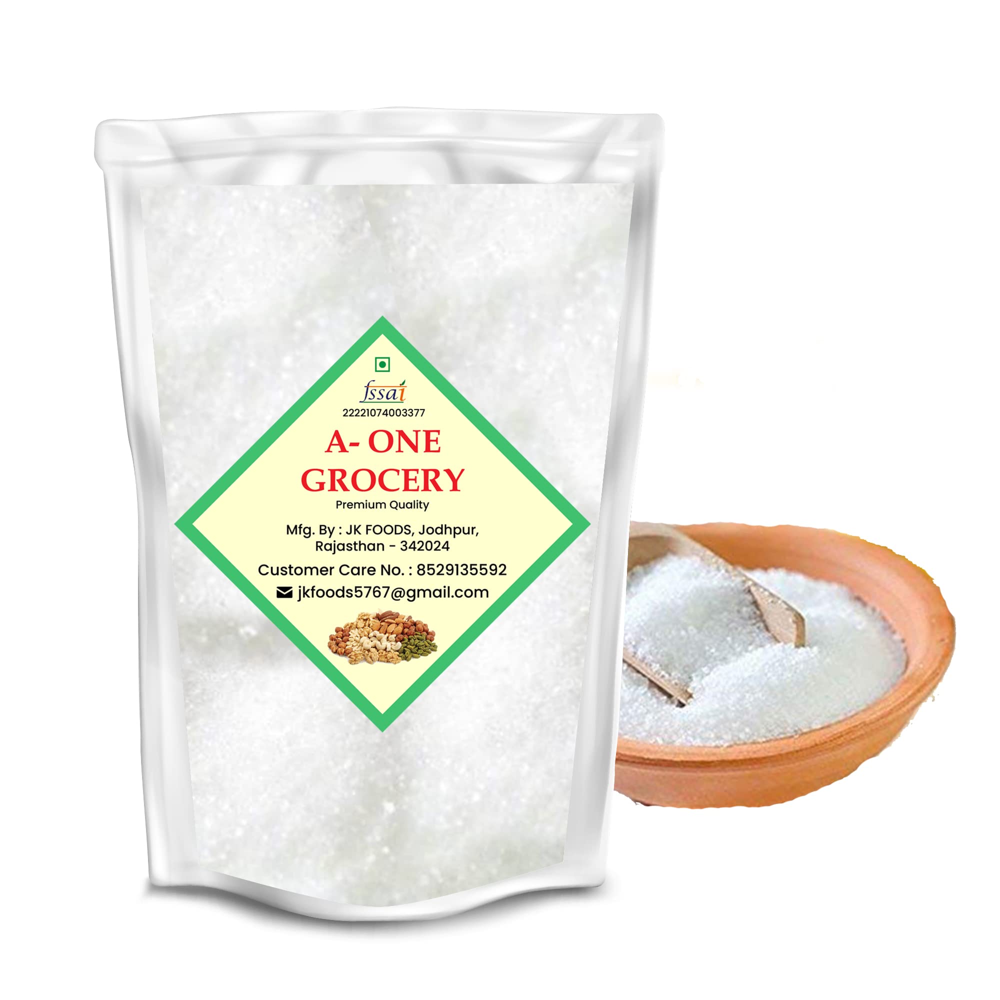 A-One Grocery Citric Acid | Nimbu Sat | Lemon Salt Namak (200 Grams)
