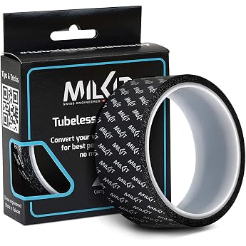 milKit - Tubeless Rim Tape - Tyre Rim Tape for Road Bike MTB Gravel - 28 Inch - 10 Metres