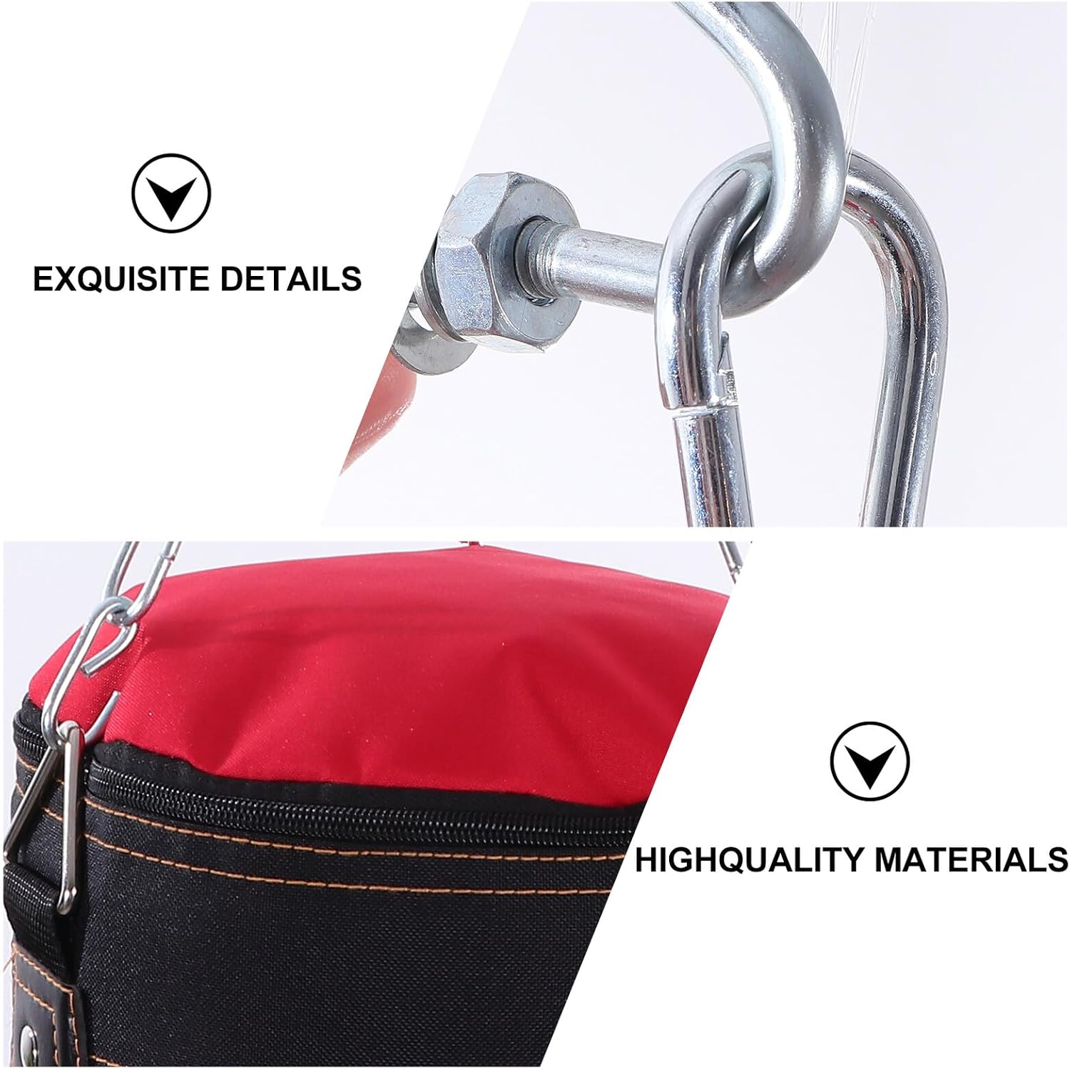 PRETYZOOM Fitness Sandbags Heavy Duty Karate Training Sandbag Thickened Oxford Cloth Exercise Sand Bag for Boxing Workout Filling Options