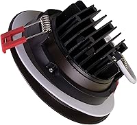 Vista 5 de NICOR Lighting - Foco empotrable LED cardán de 4 pulgadas en bronce aceitado, 4000 K (DGD411204KRDOB)