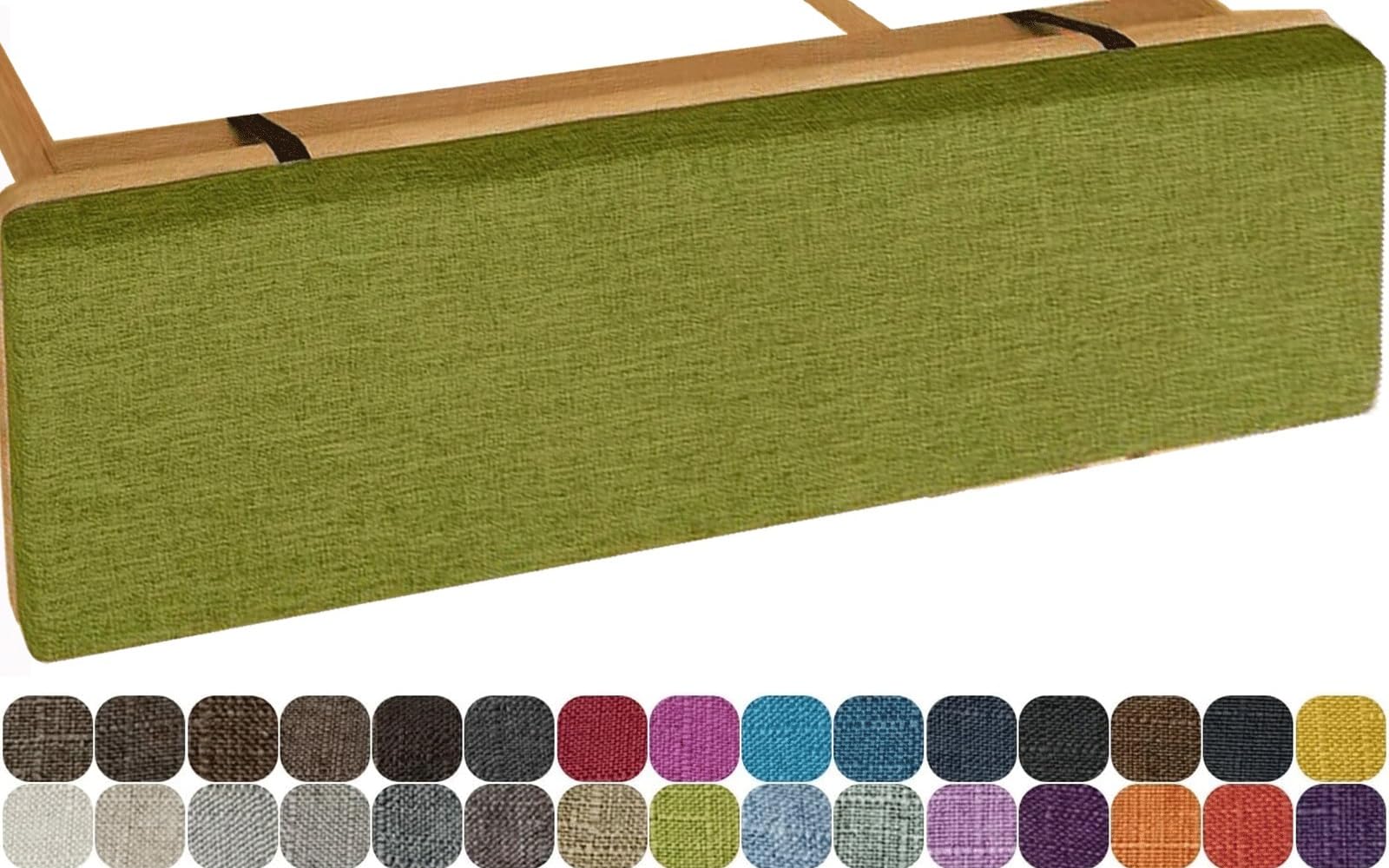 Panca versatile antiscivolo per interni ed esterni, 100 cm, 120 cm, 150 cm x 30 cm, 35 cm, 40 cm, perfetta per giardino, patio, sedie lunghe, altalene e pelliccia del portico