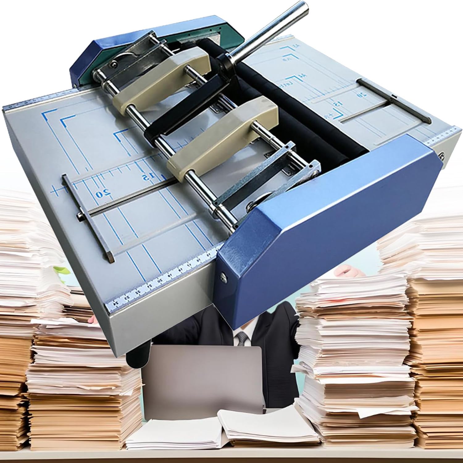 Reliure et Plieuse de Livret Plieuse Electrique pour Création de Documents